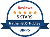 Reviews 5 Stars Nathaniel O. Hubley AVVO